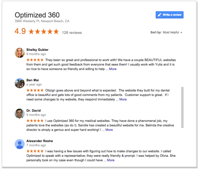 Optimized360 Reviews