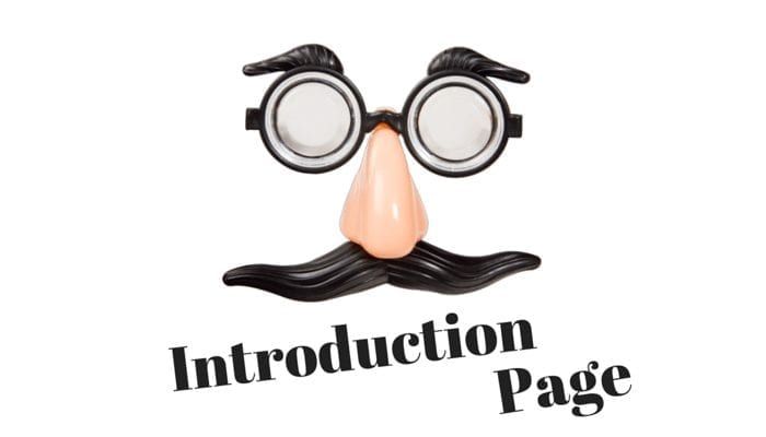 Introduction Page