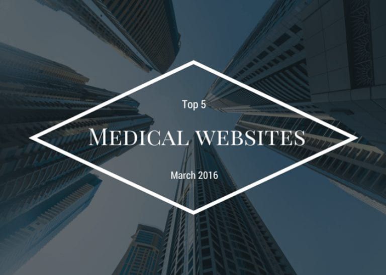 Top 5 modern medical websites