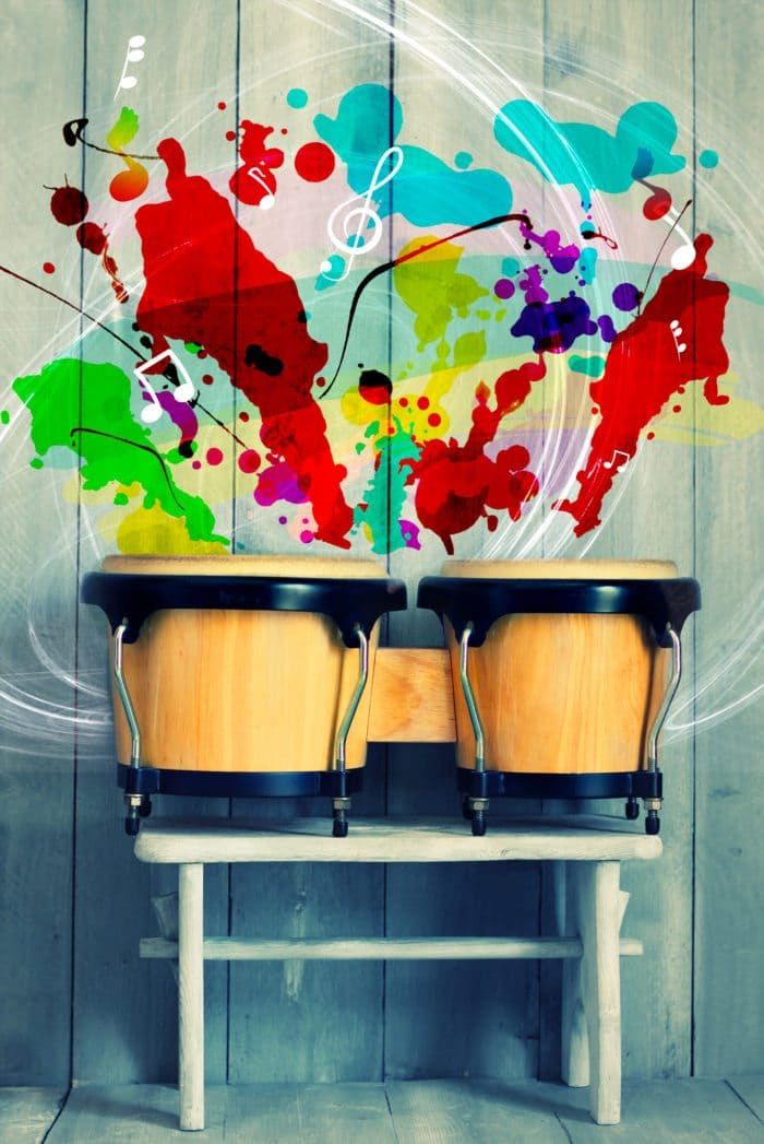 A Drum That Produces Colors