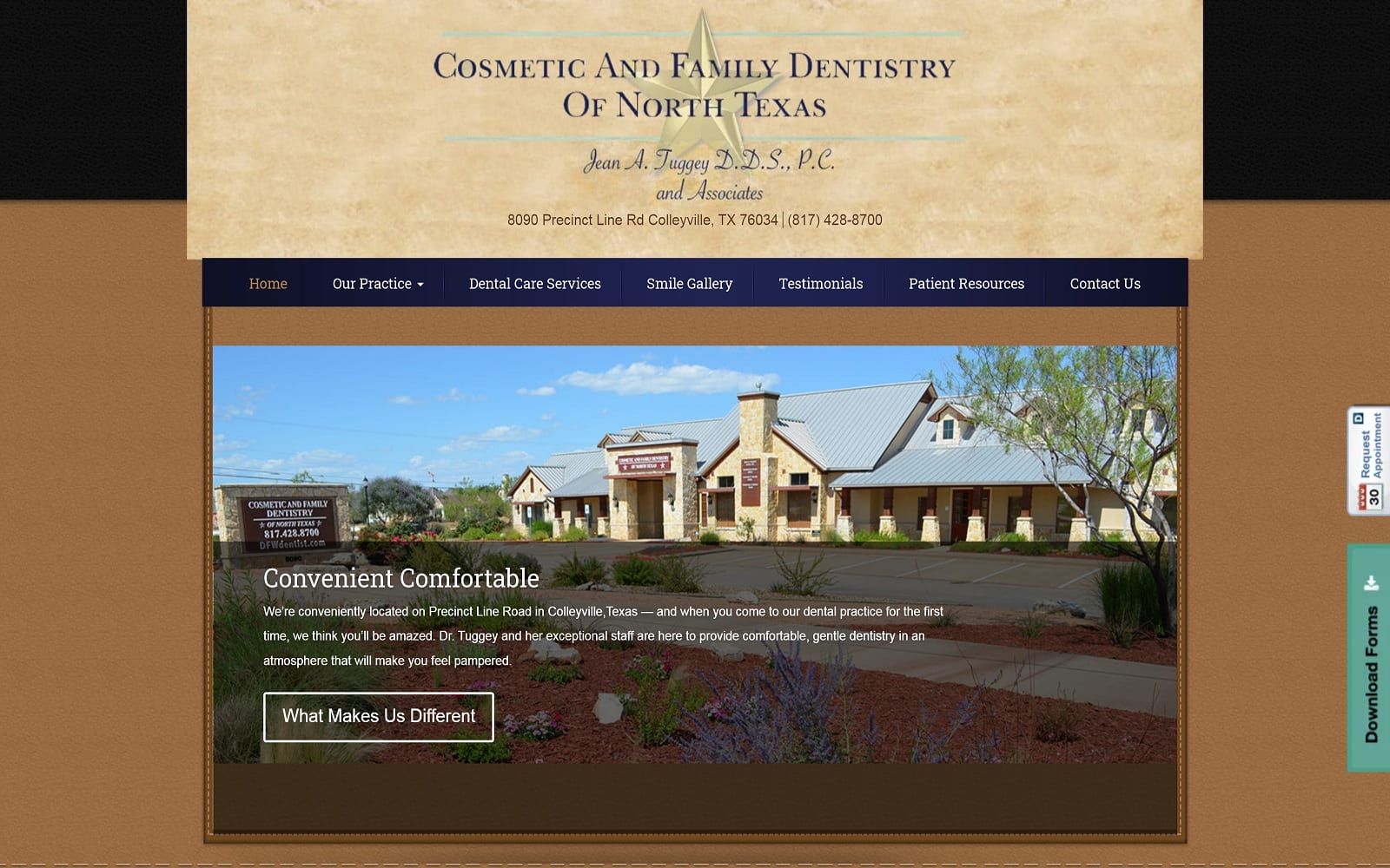 Cosmetic And Family Dentistry Of North Texas site Designed By O360®