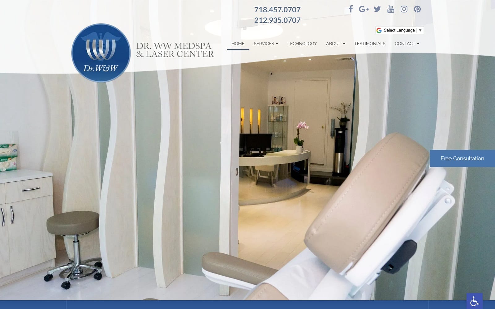 Drwwmedspa.com Screenshot