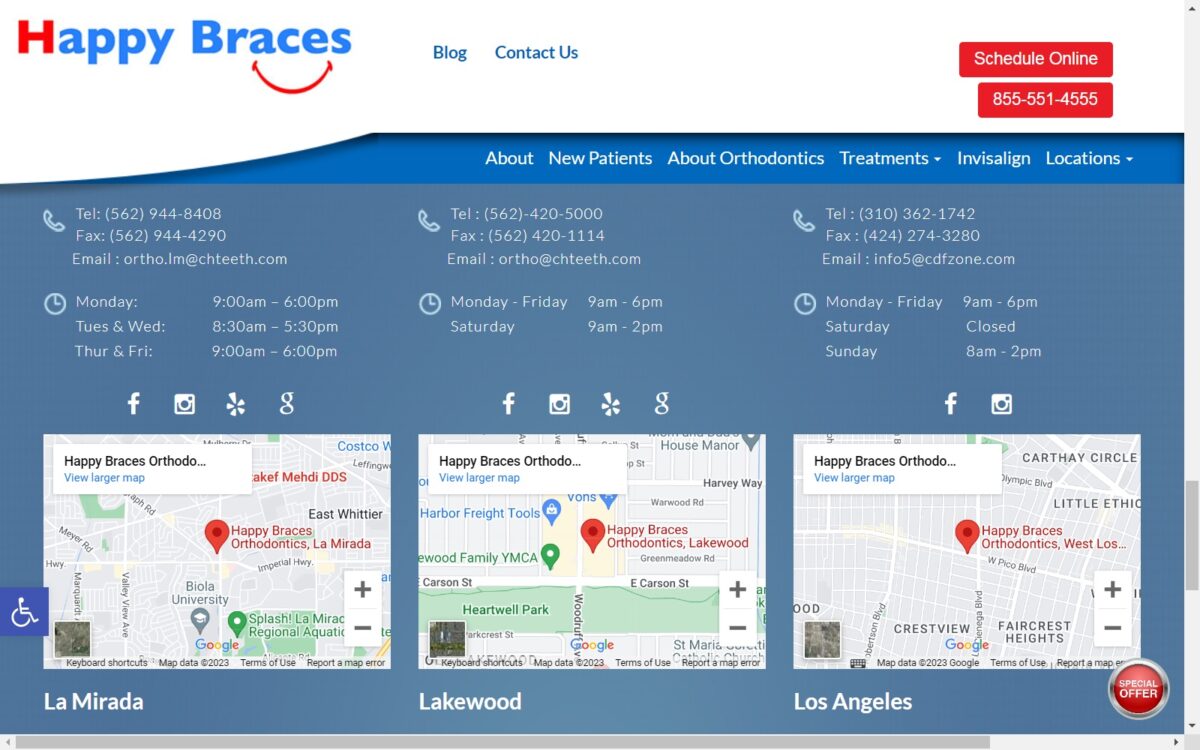 Myhappybraces.com_Map