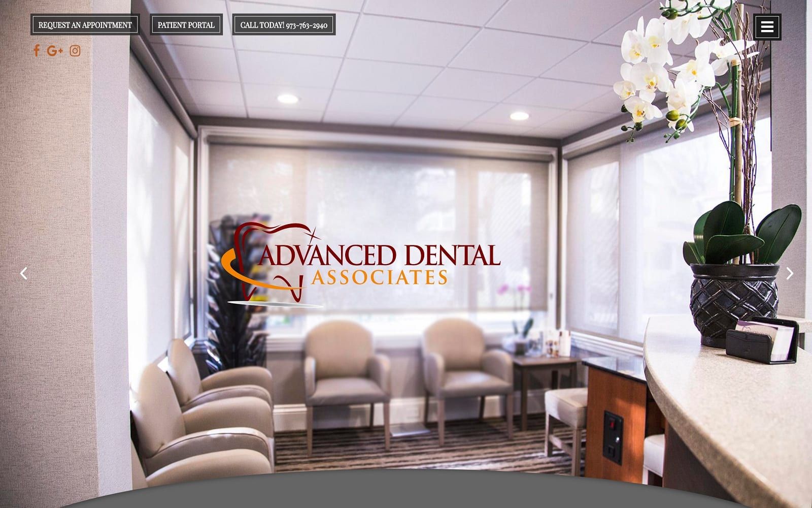 Dentistsouthorange.com Screenshot