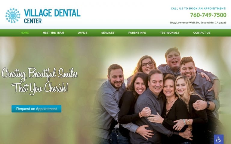 Villagedentalctr.com Screenshot
