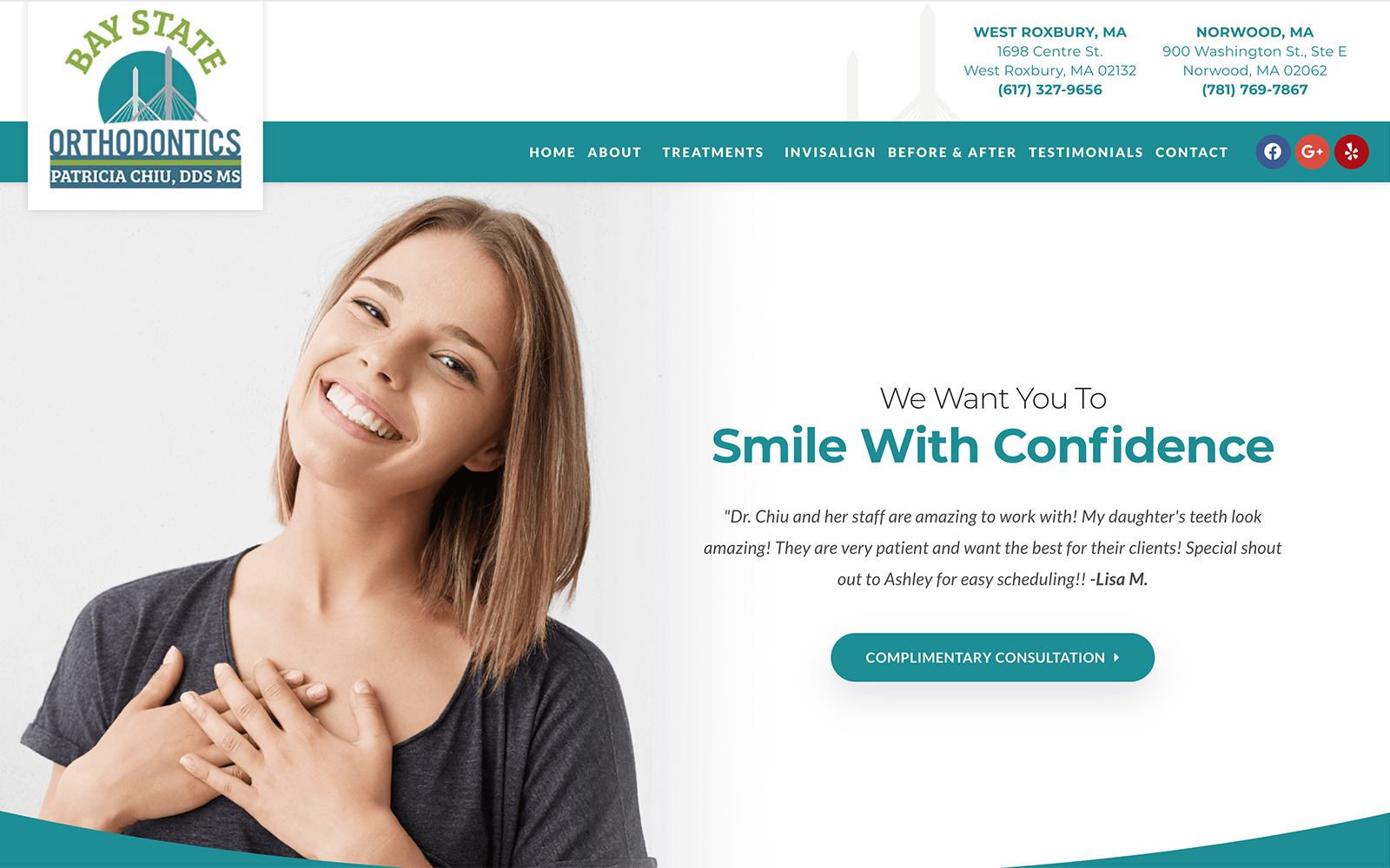 Orthodontic Website in Bay Area