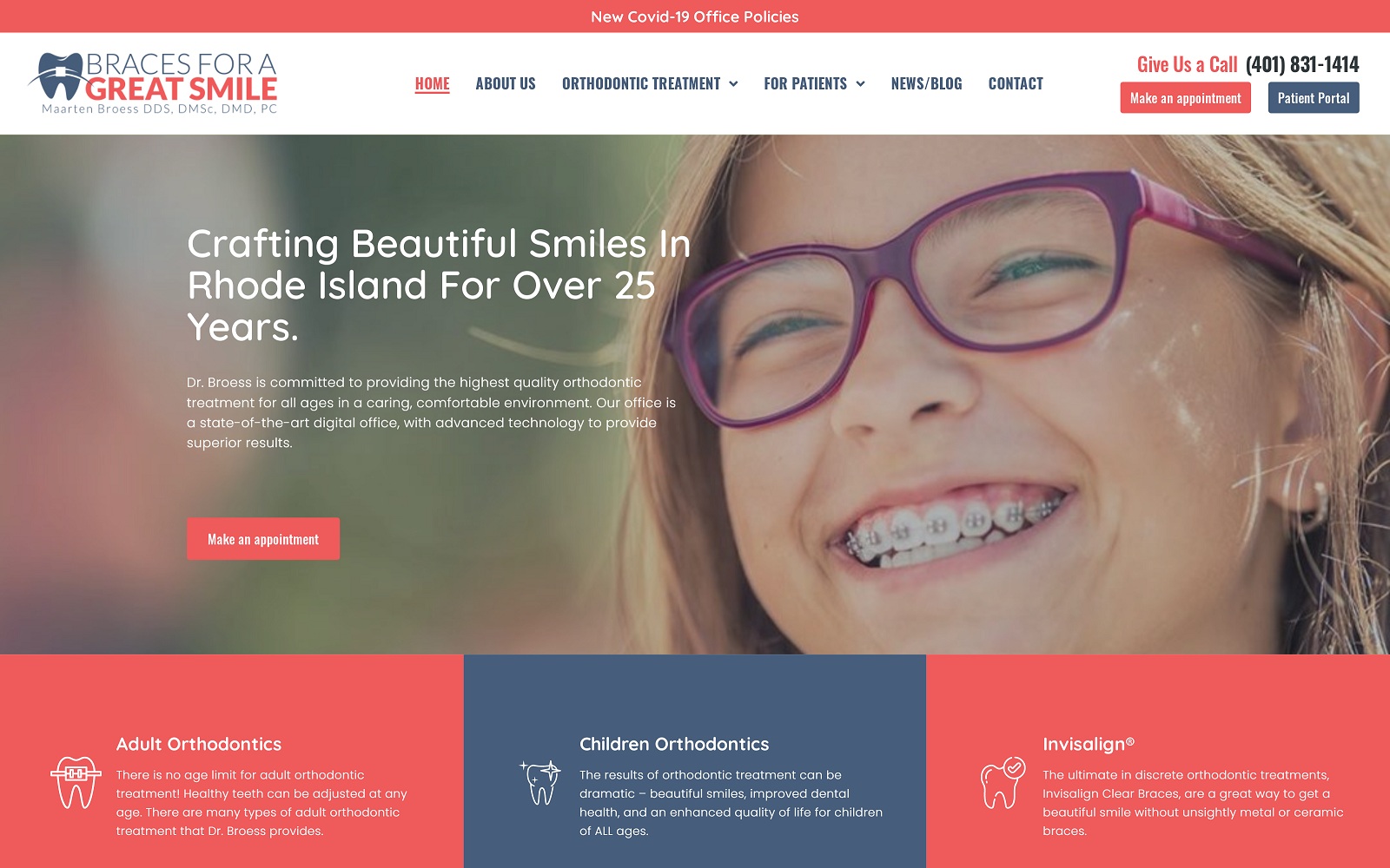 bracesforagreatsmile.com screenshot1