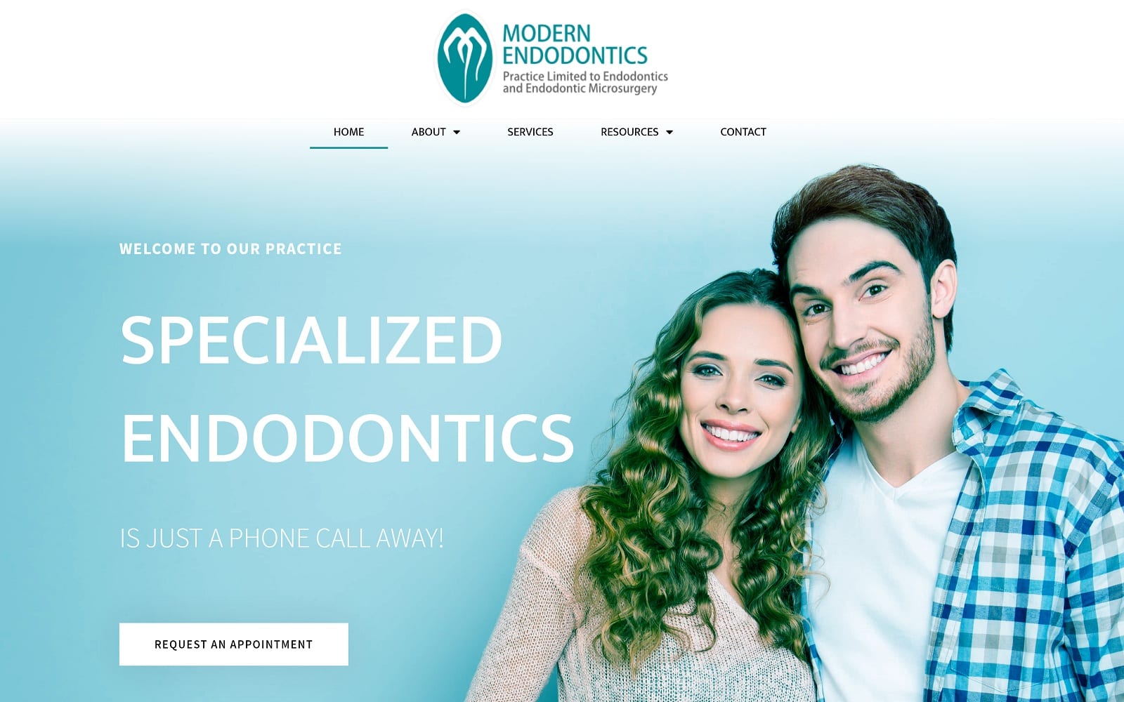 Modernendodontics.net Screenshot