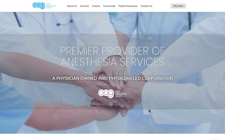 Ohioanesthesia.com Screenshot