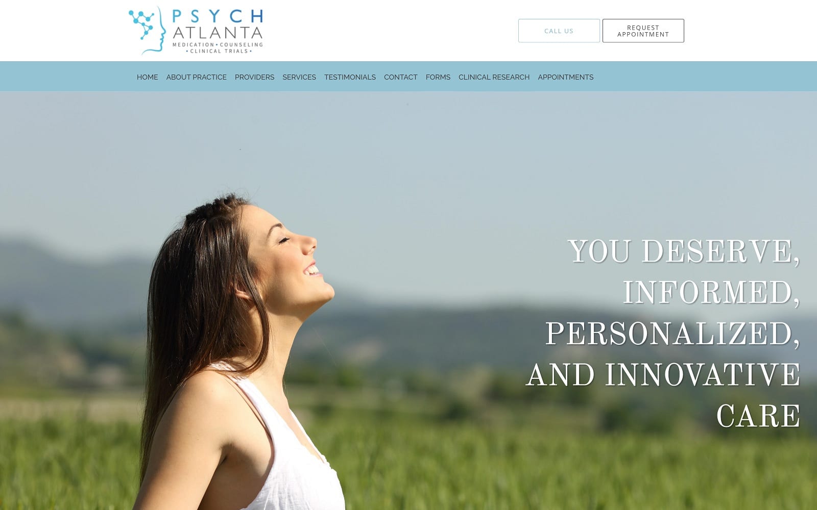 Psychatlanta.com Screenshot