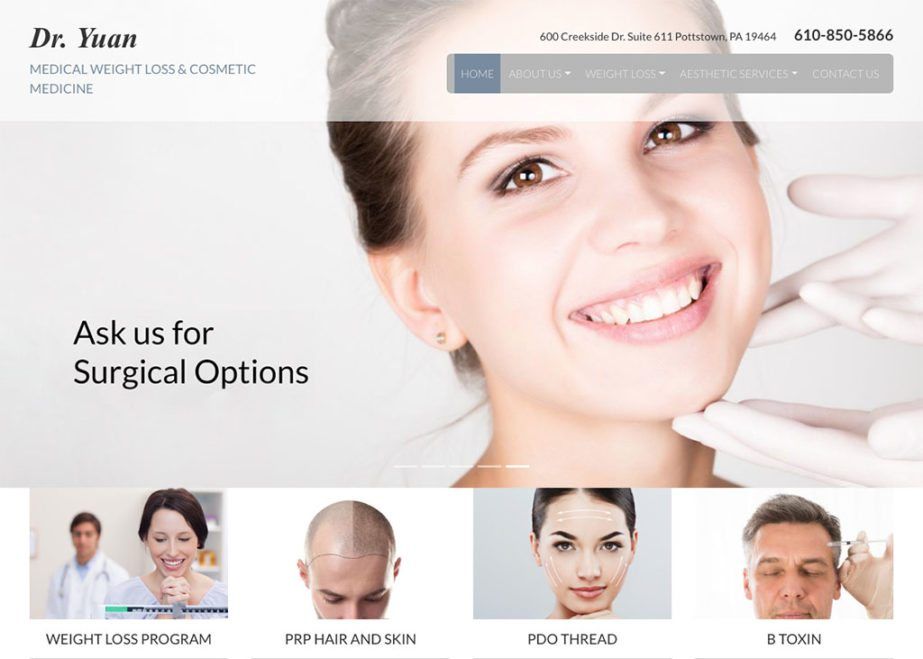 Dr. Yuan Medical Weight Loss &Amp; Cosmetic Medicine Website