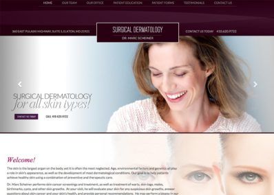O’leigh Surgical Dermatology Website Screenshot From Url Dermatologysurg.com