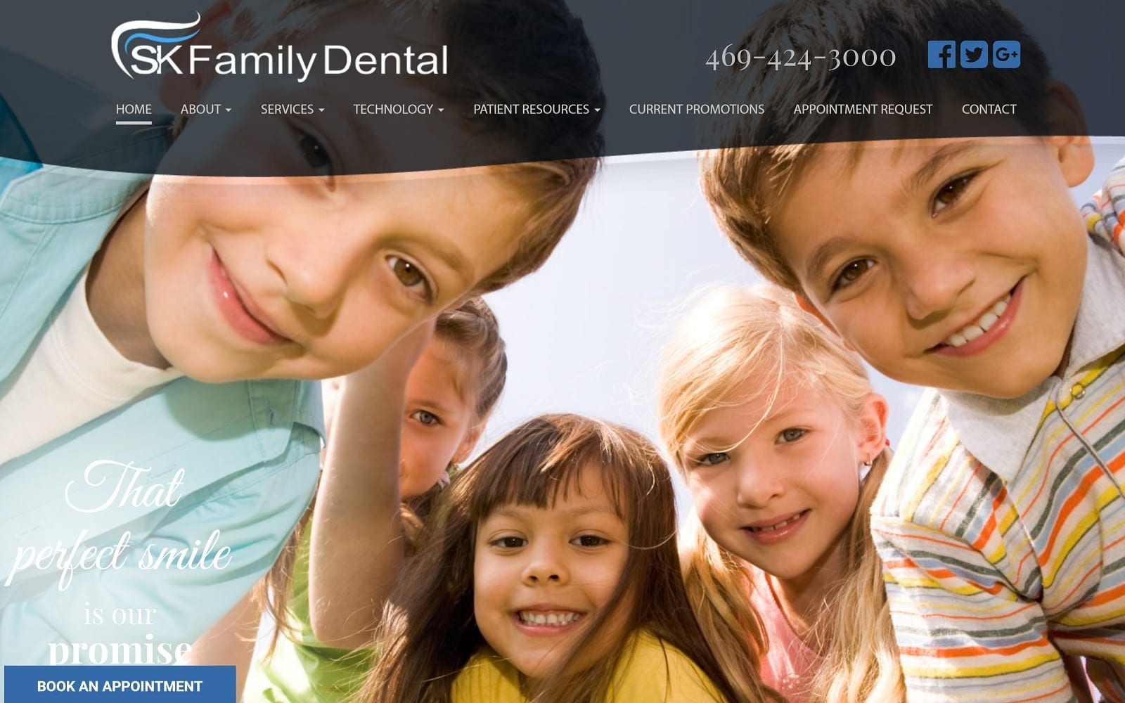 Skfamilydentaltx.com Screenshot