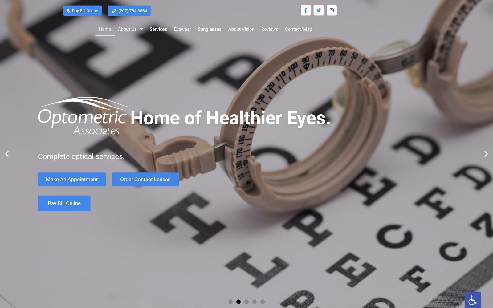 Optometricassociates.com Screenshot1