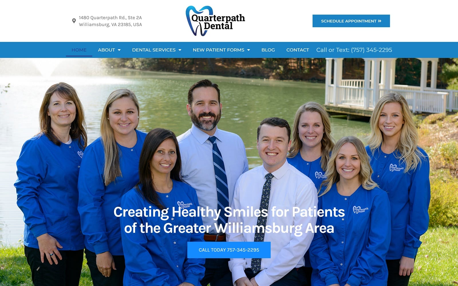 Quarterpathdental.com Screenshot