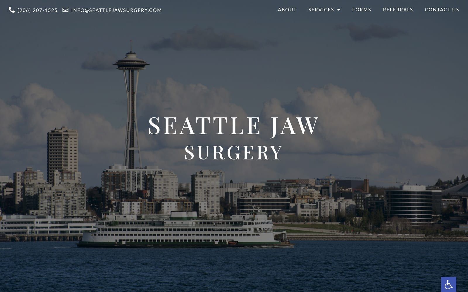 Seattlejawsurgery.com Screenshot
