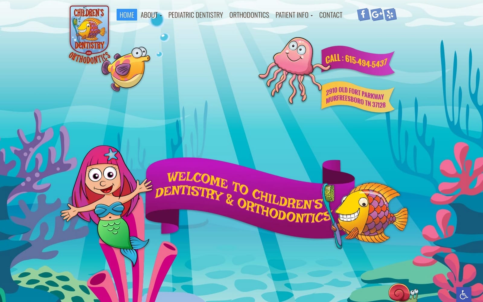 Childrensdentistryofmurfreesboro.com Screenshot