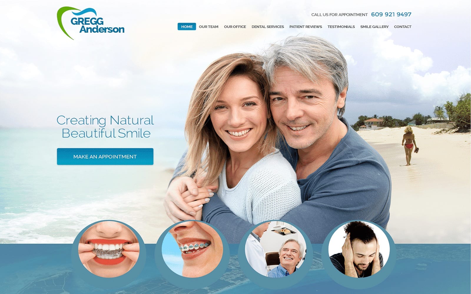 Dr Gregg Anderson Dds Website Screenshot