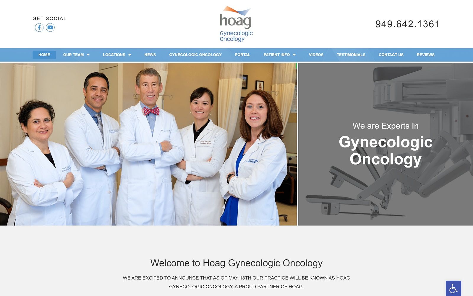 gynoncology.com screenshot
