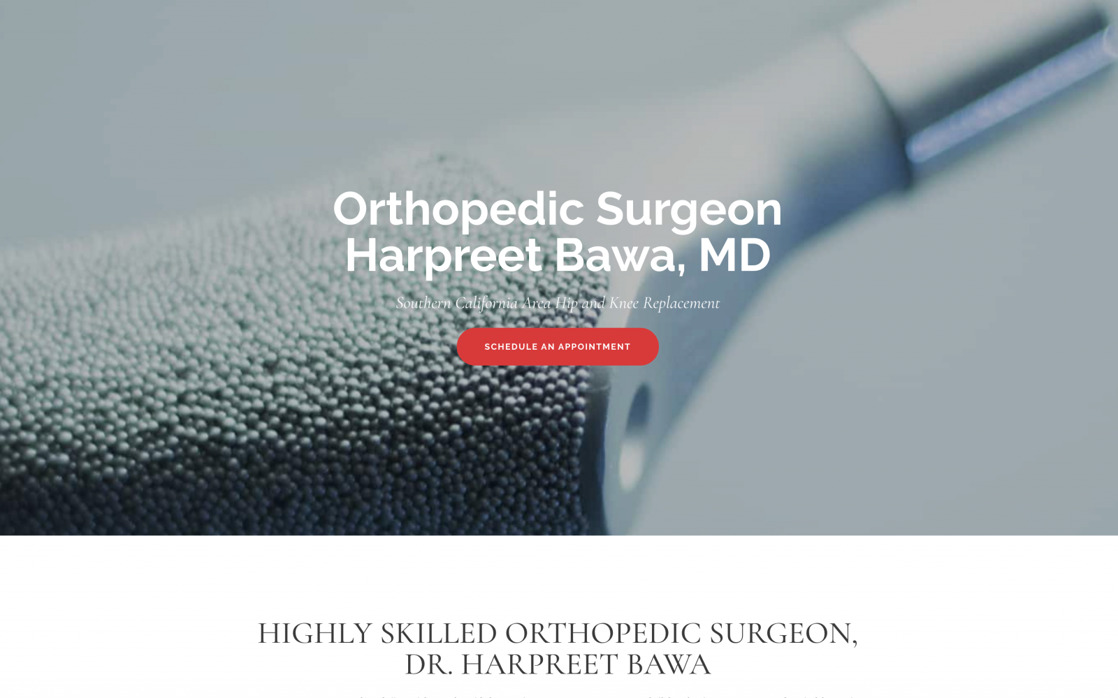 Orthopedic Surgeon Dr Bawa
