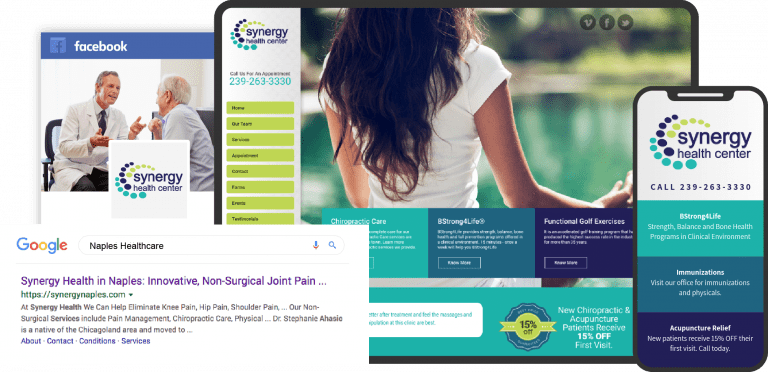 Custom Healthcare Website Custom Featured Image