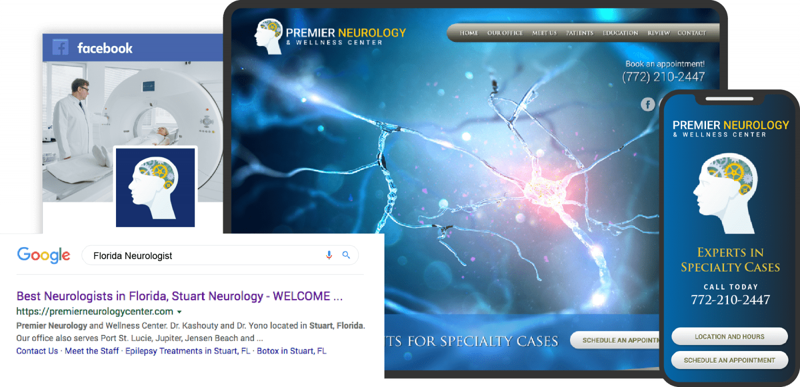 Custom Neurology Website Custom Featured Image