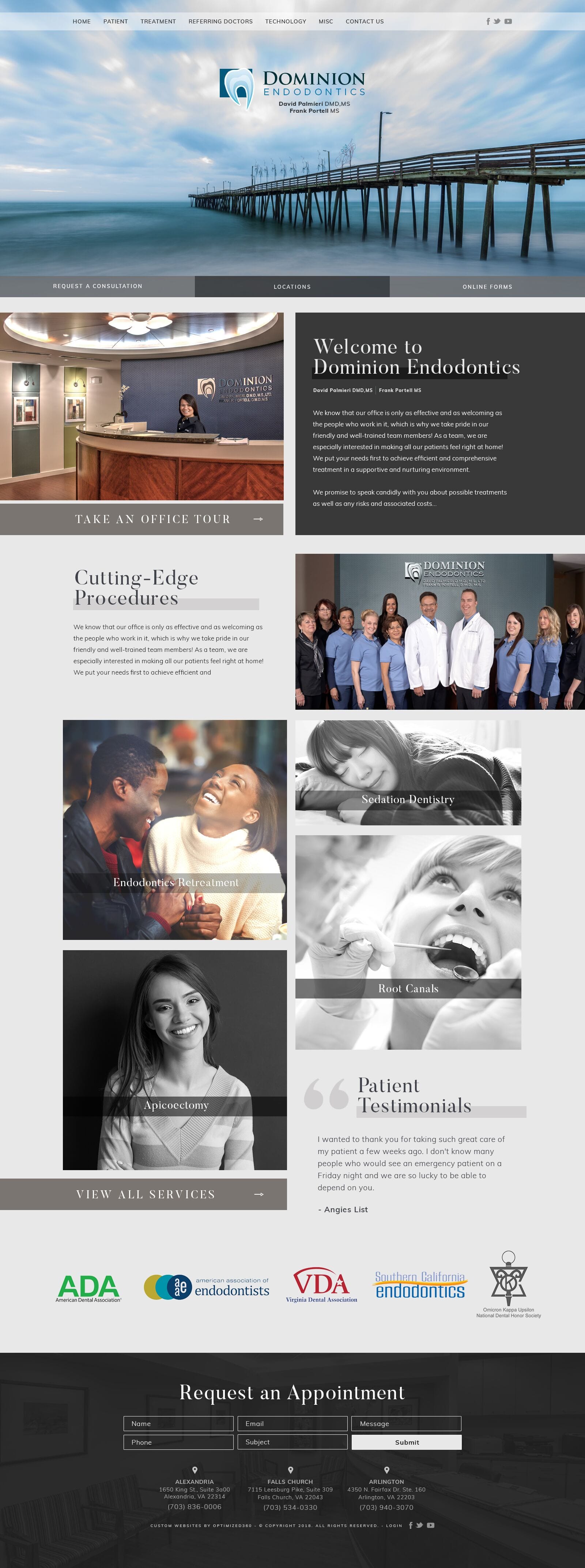 Domian Endodontics Website