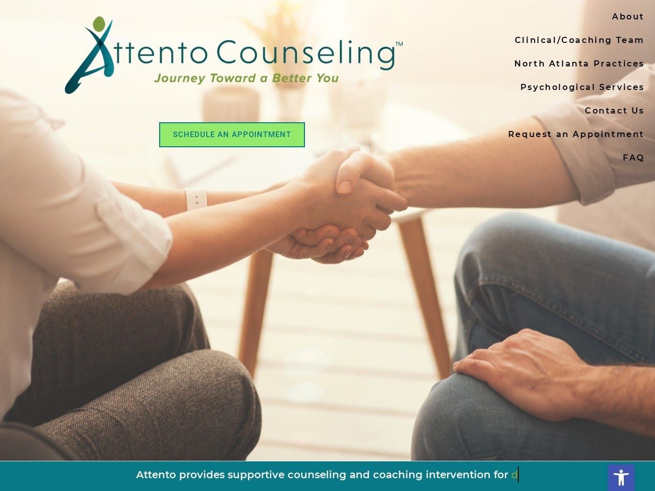 Attentocounseling.com Screenshot