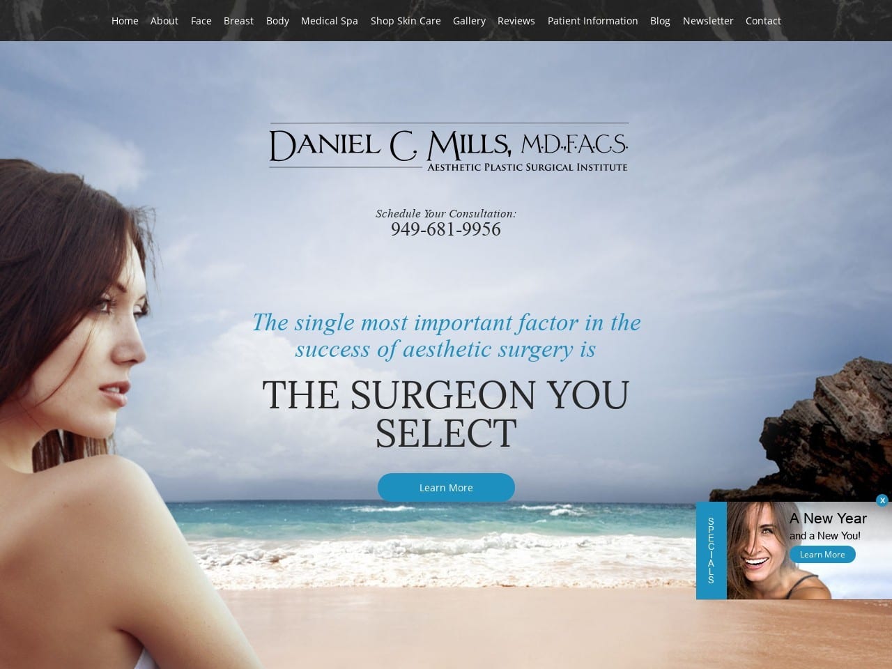 Danmillsmd.com Screenshot