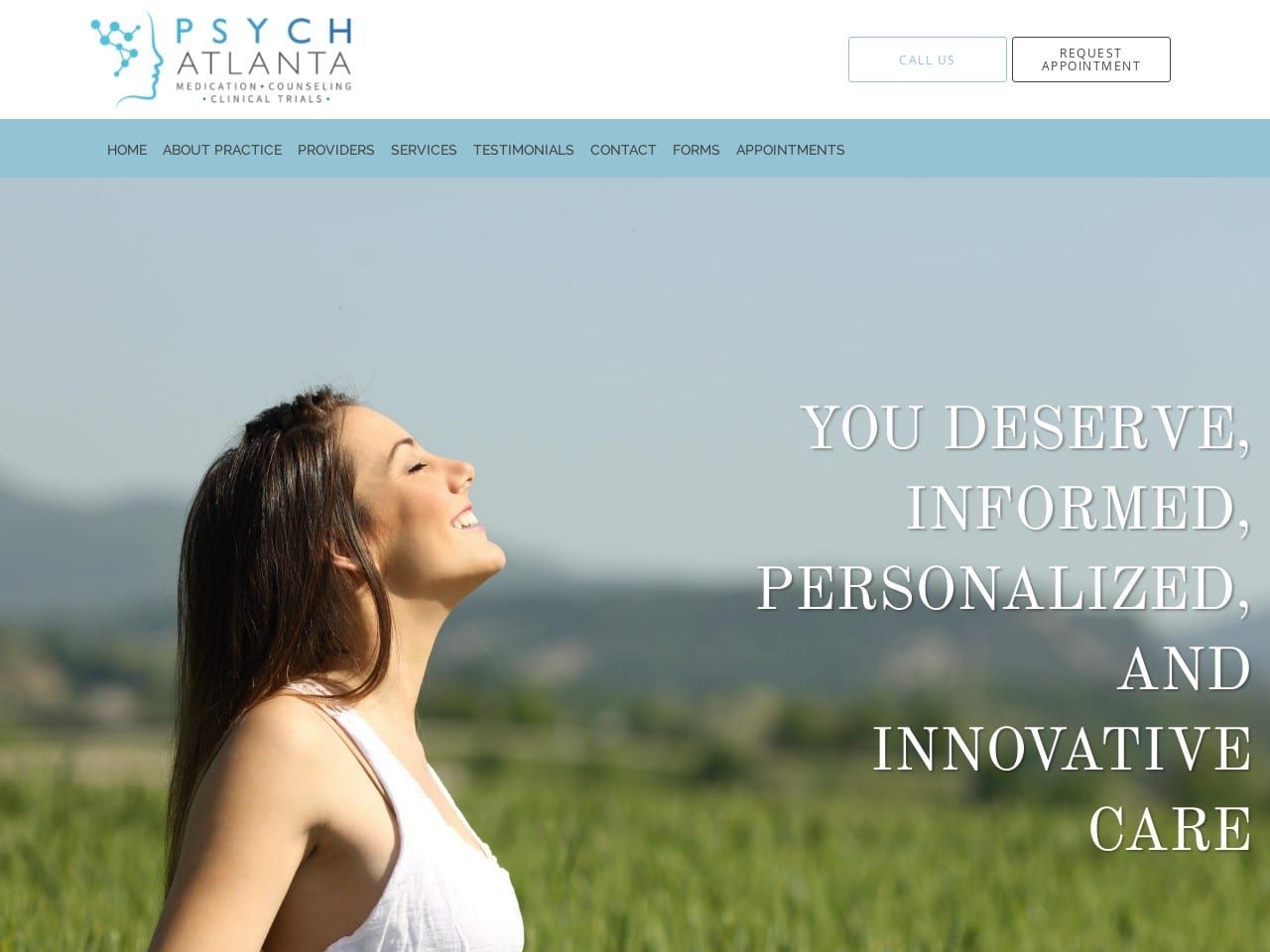 Psychatlanta.com Screenshot