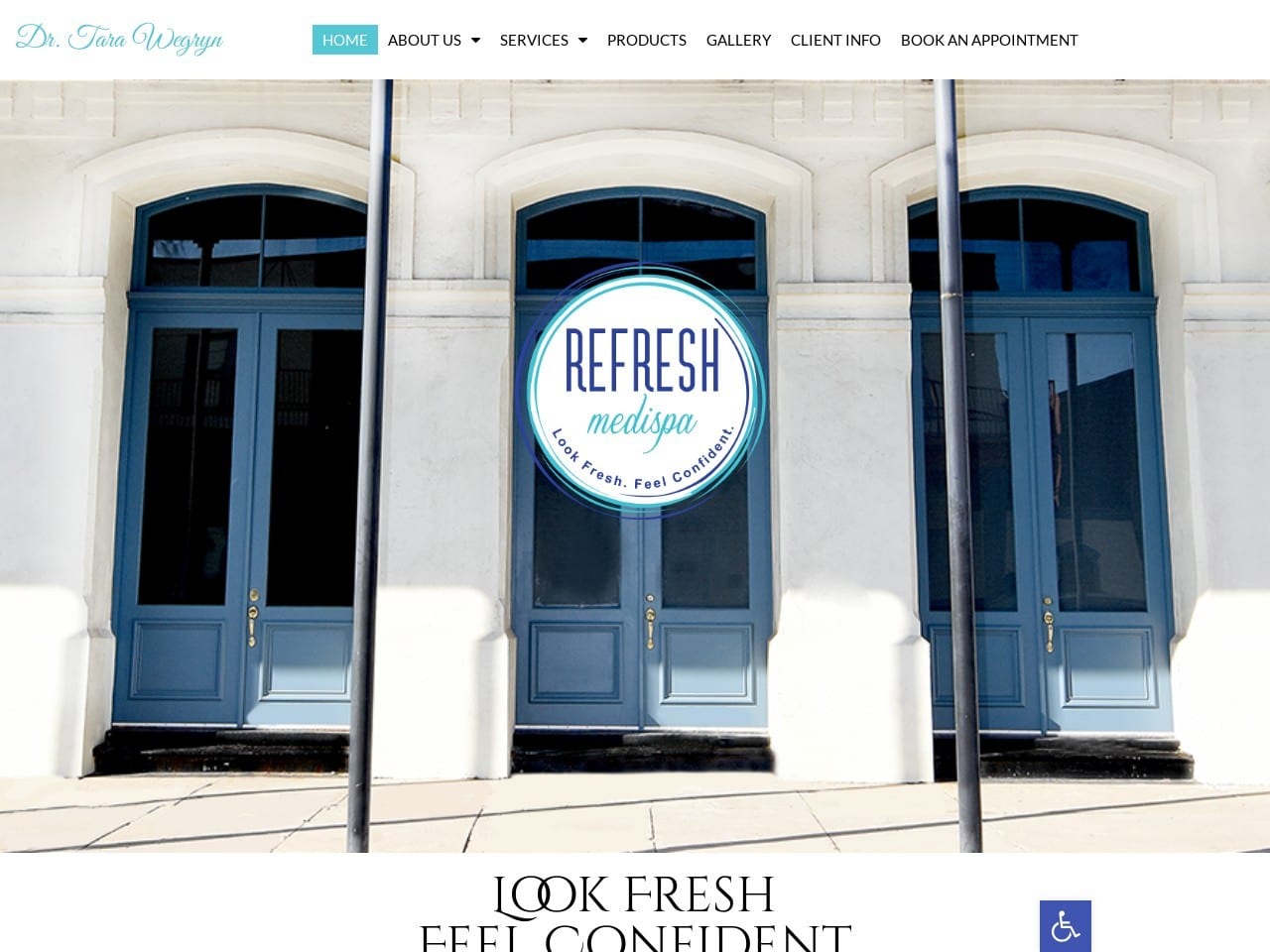 Refreshmedidayspa.com Screenshot