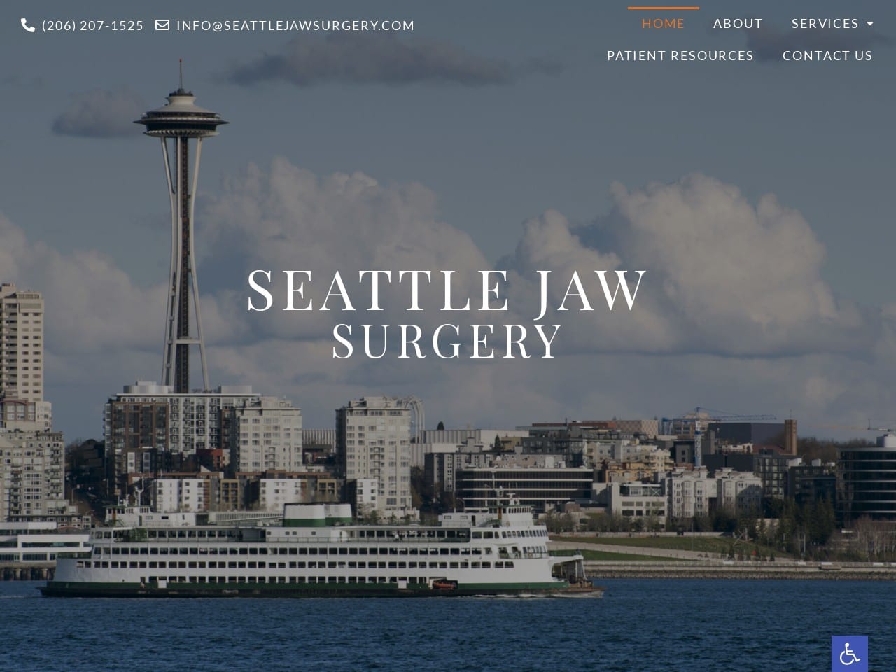 Seattlejawsurgery.com Screenshot