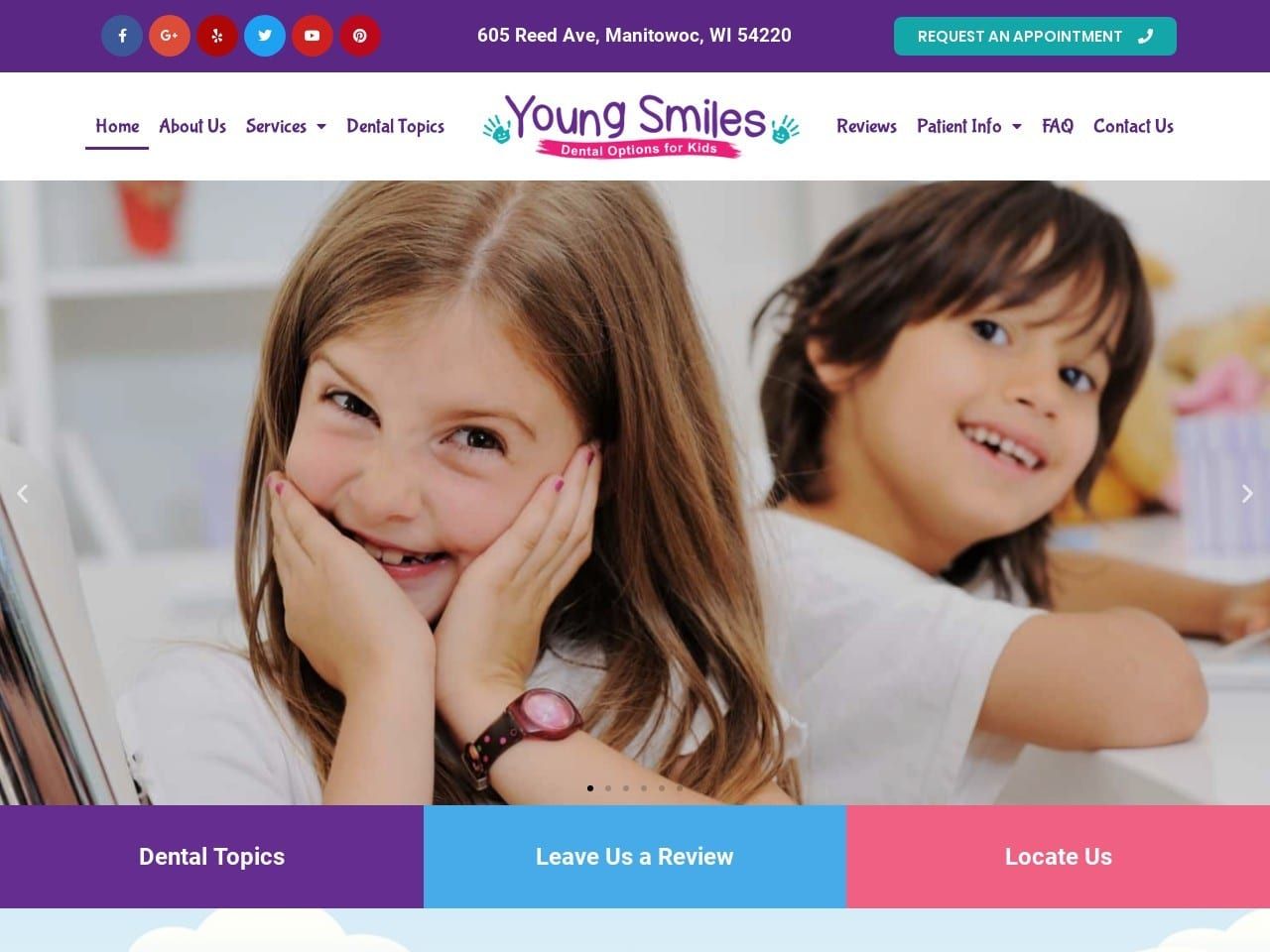 Youngsmileswi.com Screenshot