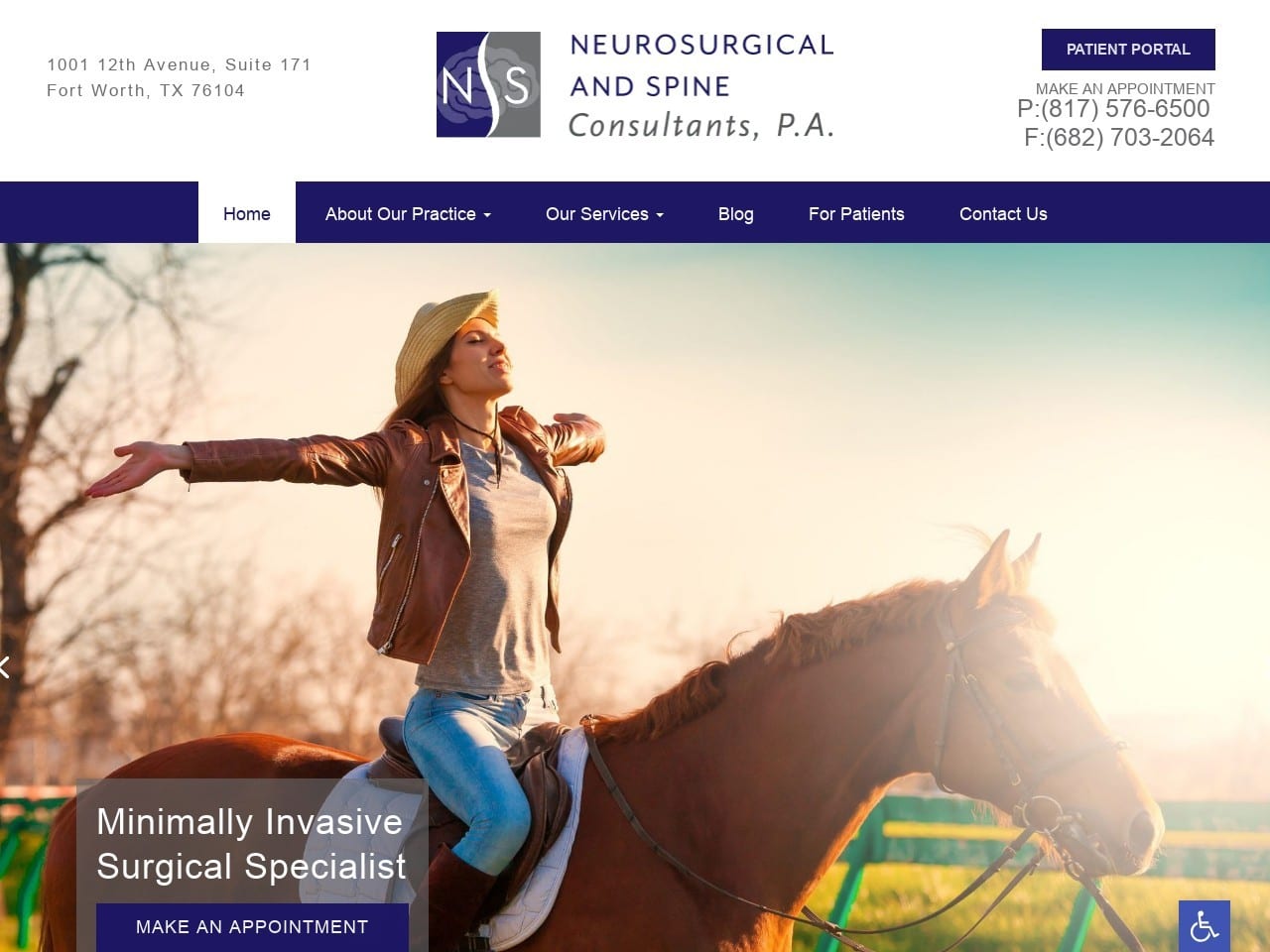 Ftworthneurospine.com Screenshot