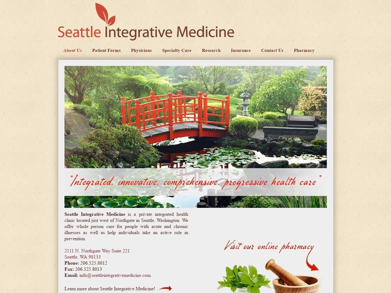 Seattleintegrativemedicine.com Screenshot