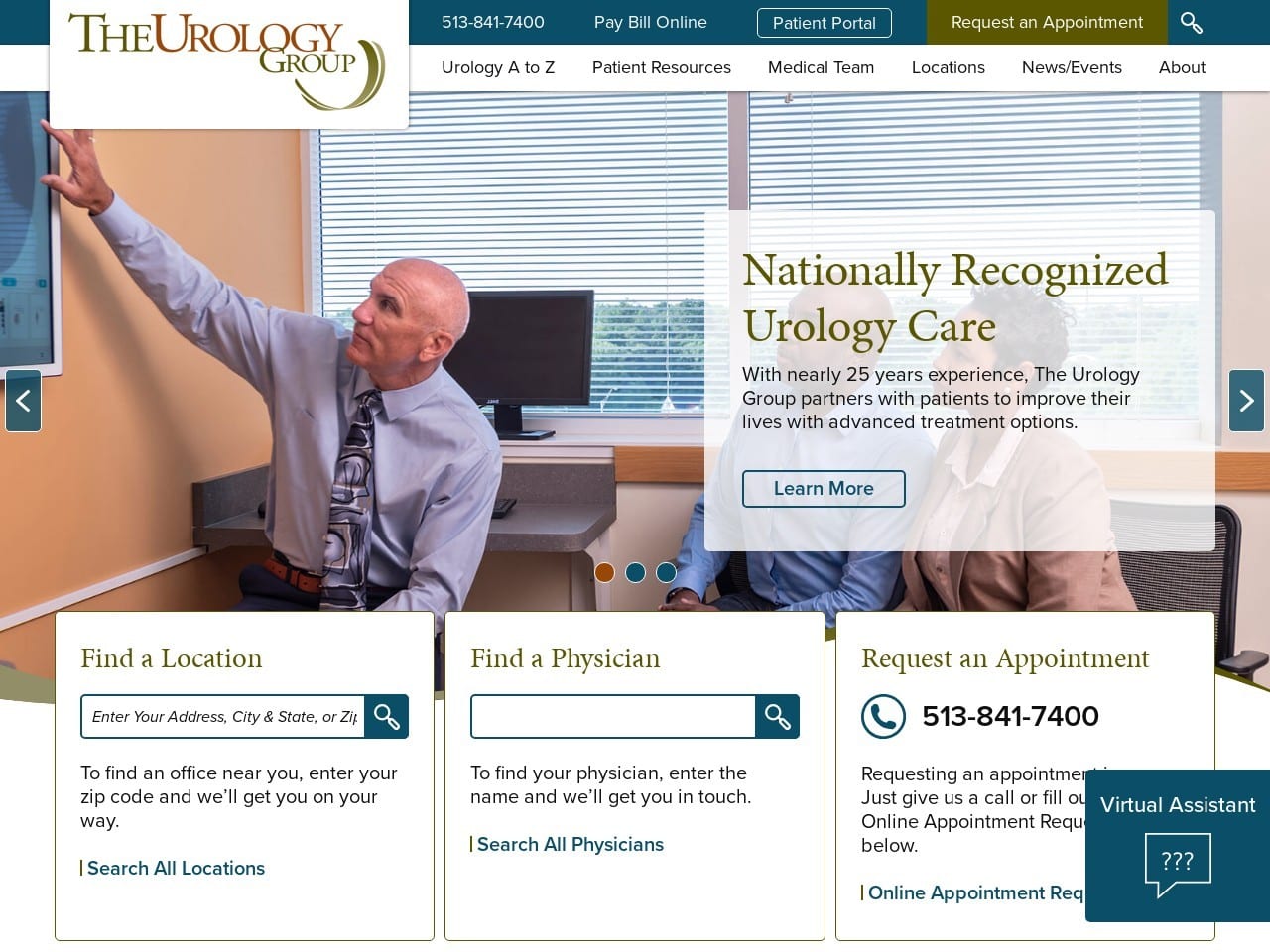 Urologygroup.com Screenshot