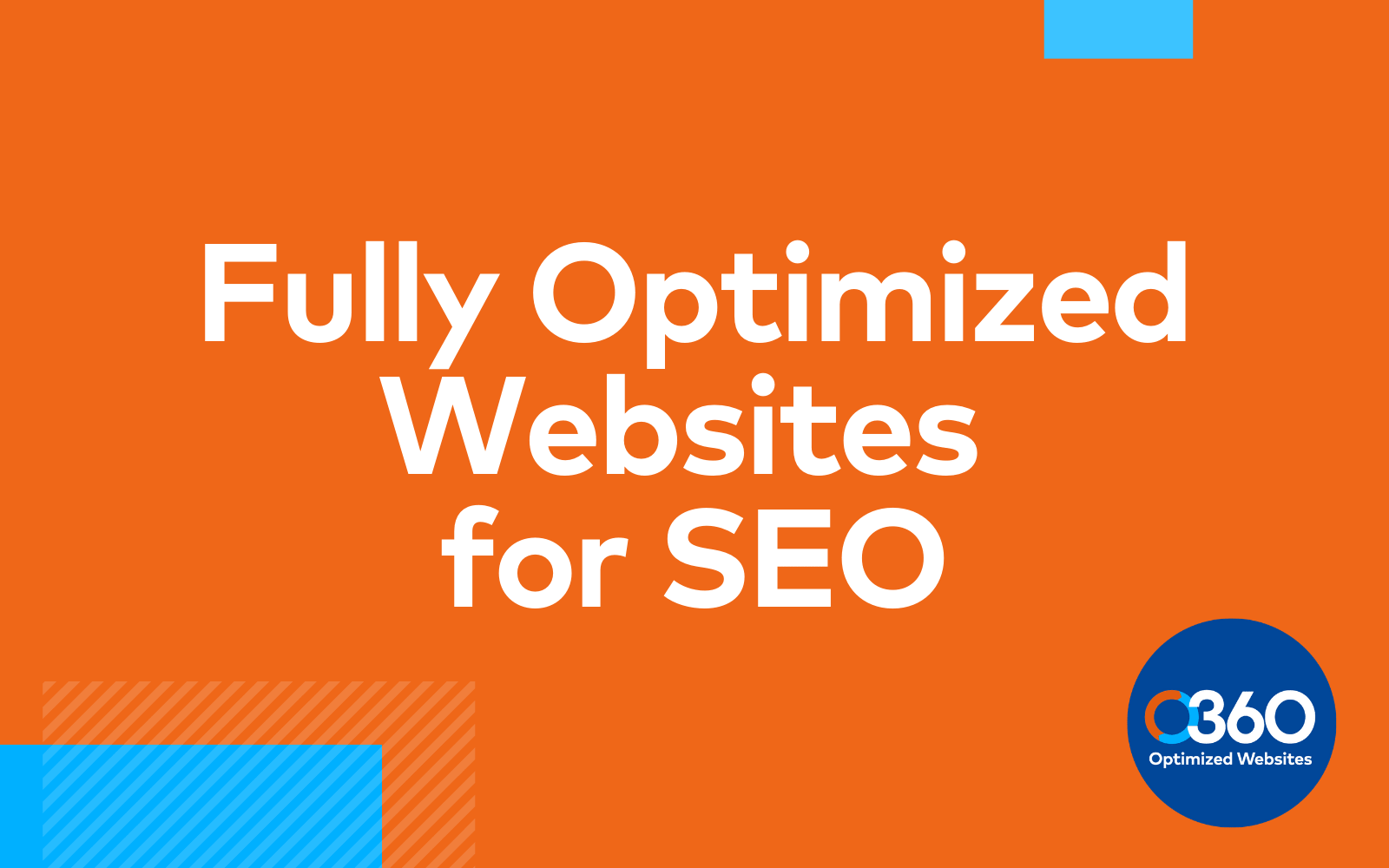 fully optimized website and SEO