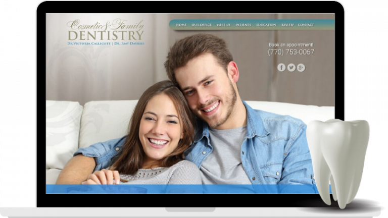 dentistry website design