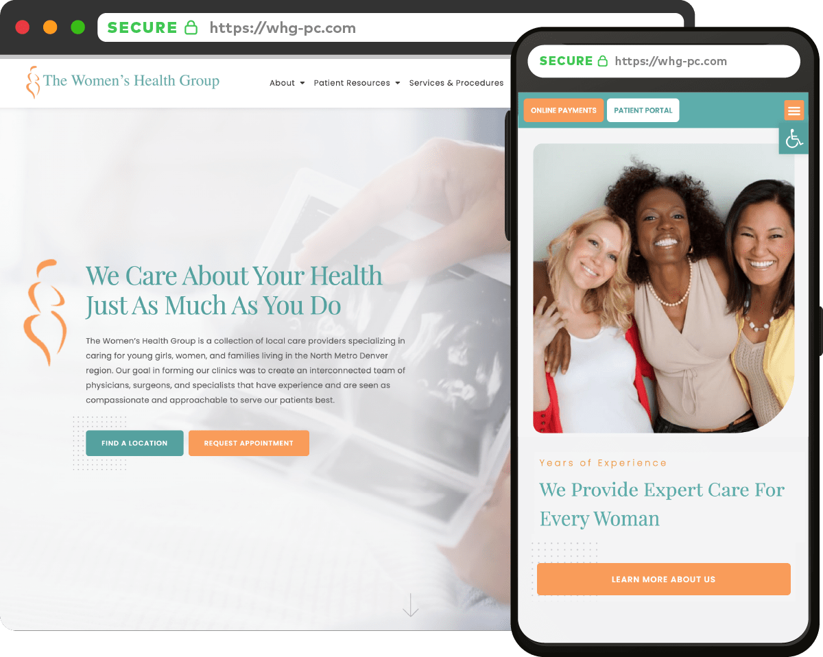 The Women's Group OBGYN Website