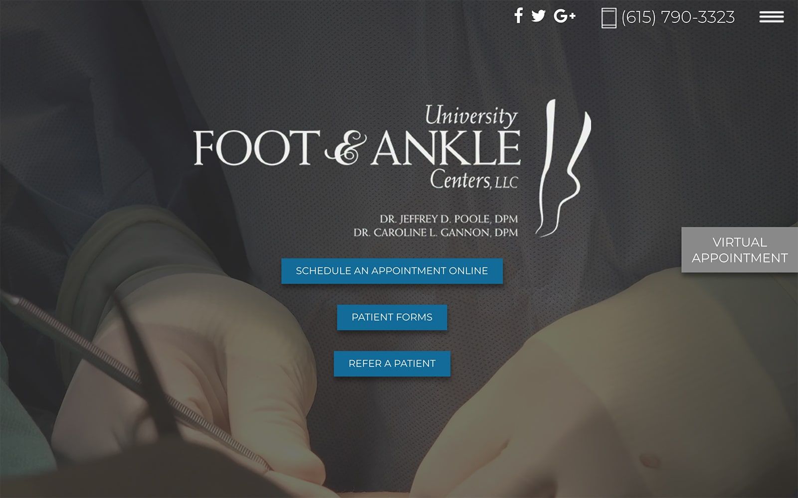 University Foot and Ankle Video Website