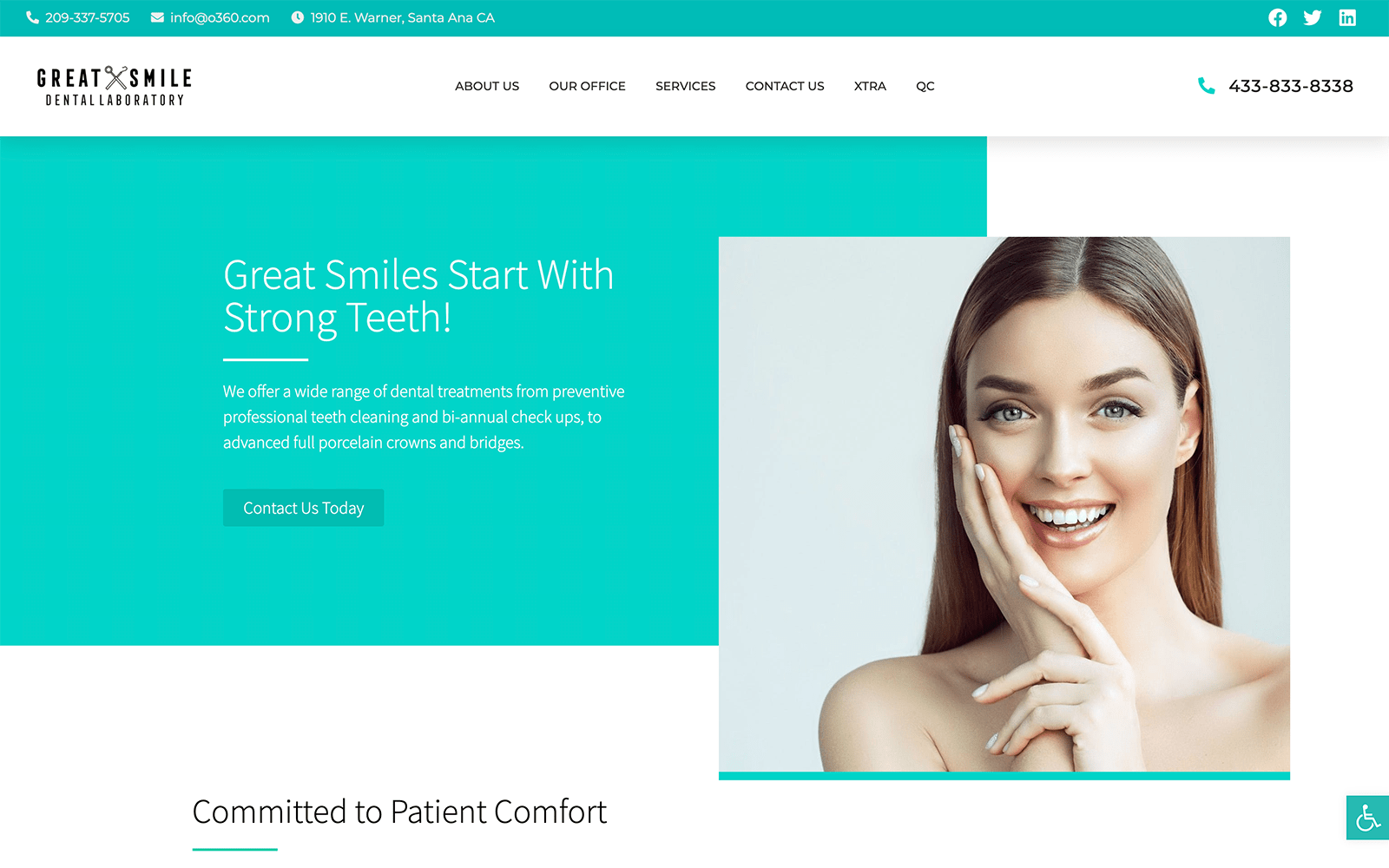 Great Smile Dental Lab Screenshot