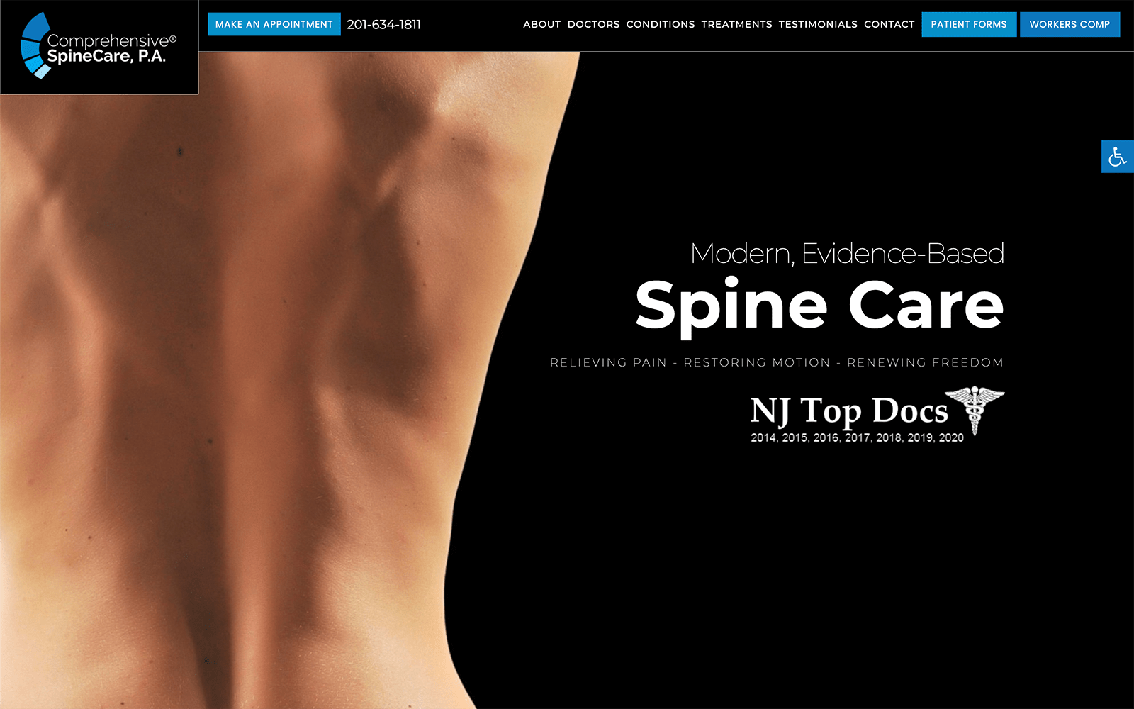 Comprehensive Spine Care PA Screenshot