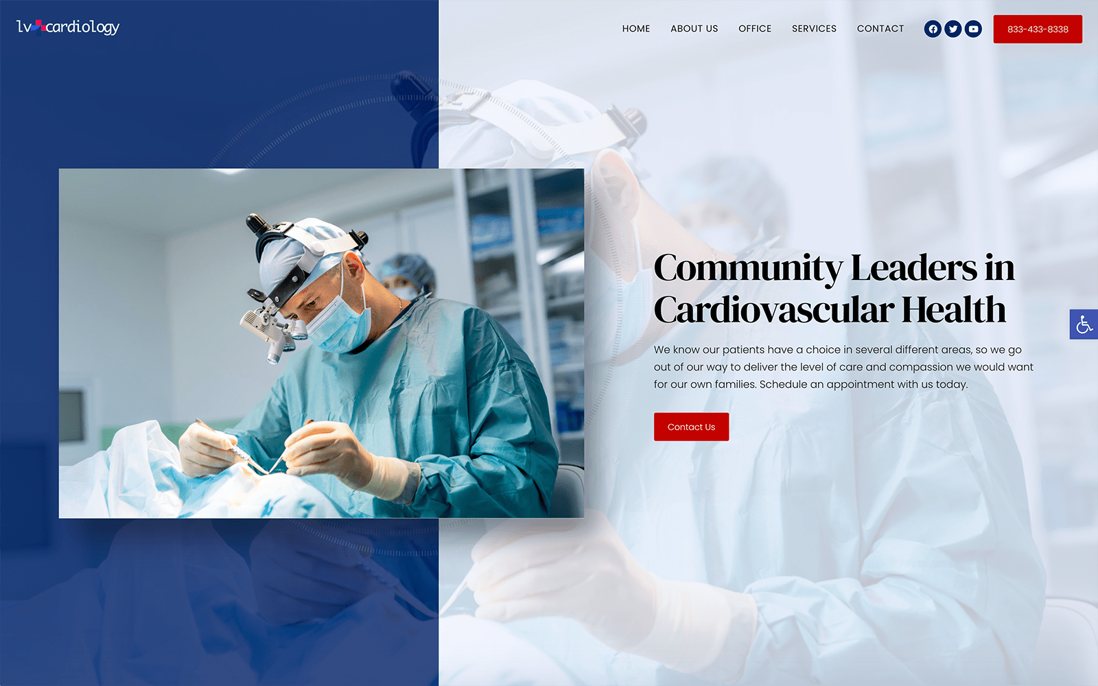 Blue Cardiology Website