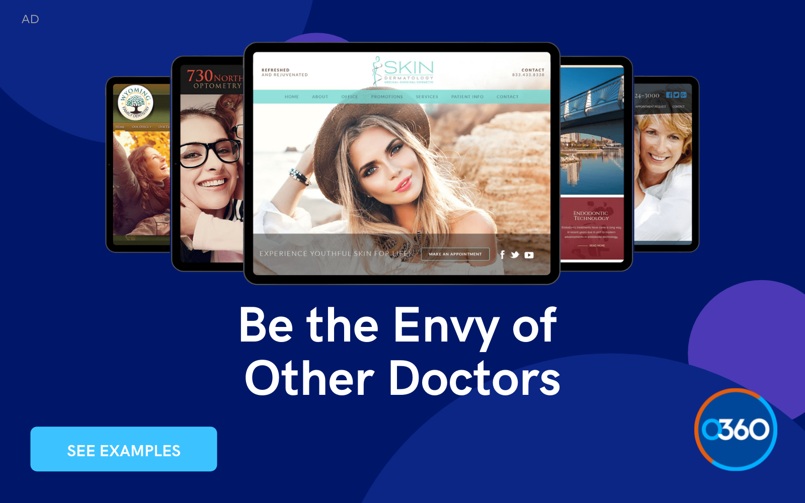 Be The Envy Of Other Doctors Website Design Ad