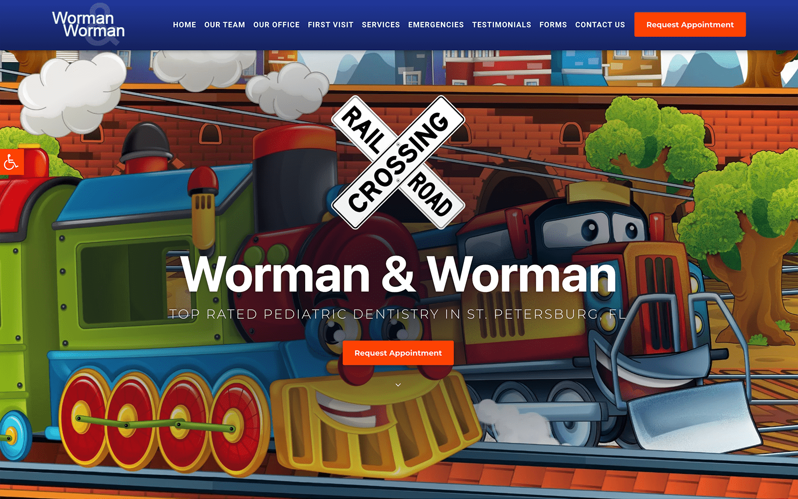 Worman & Worman Website Screenshot