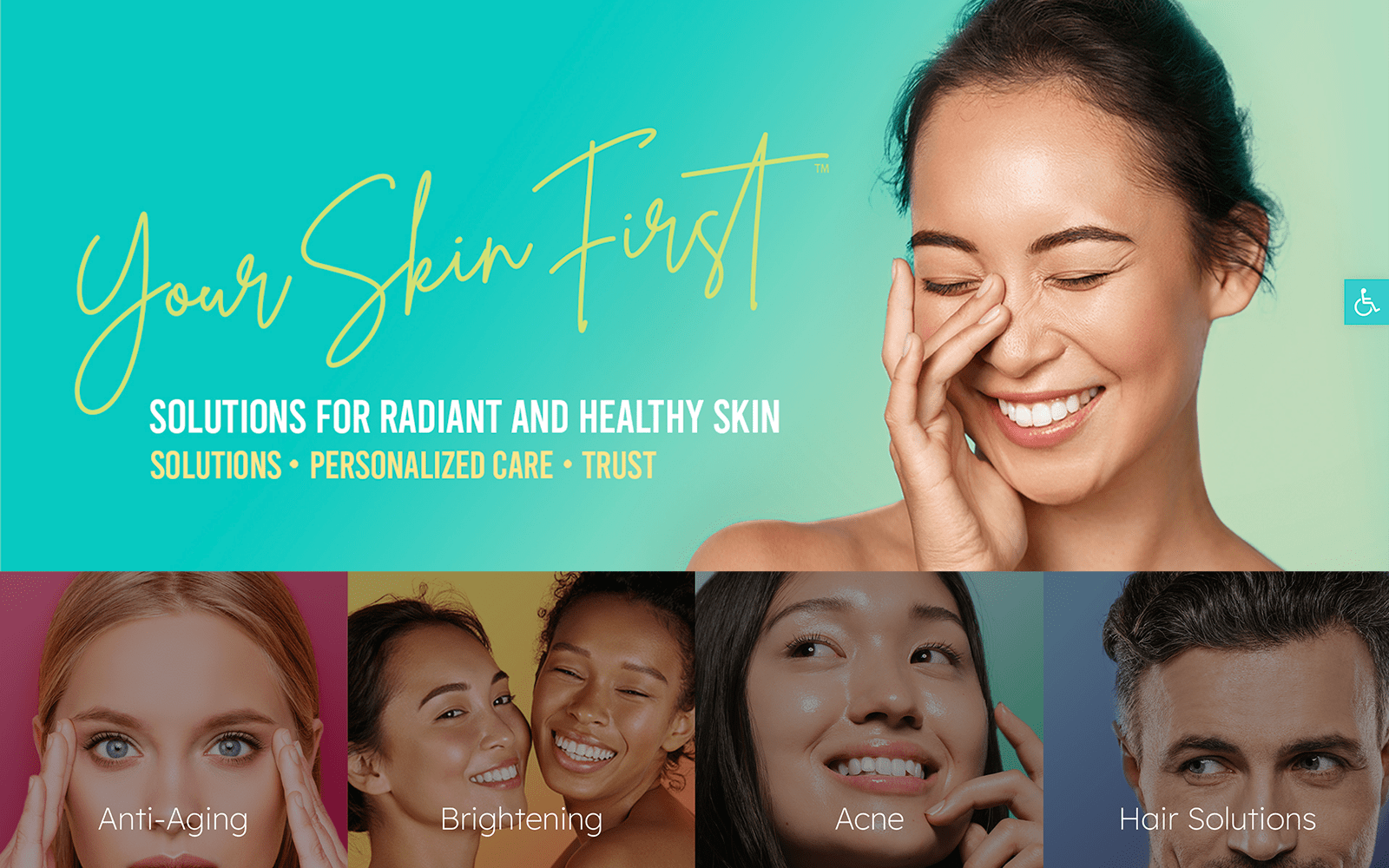 Colorful Skin Website