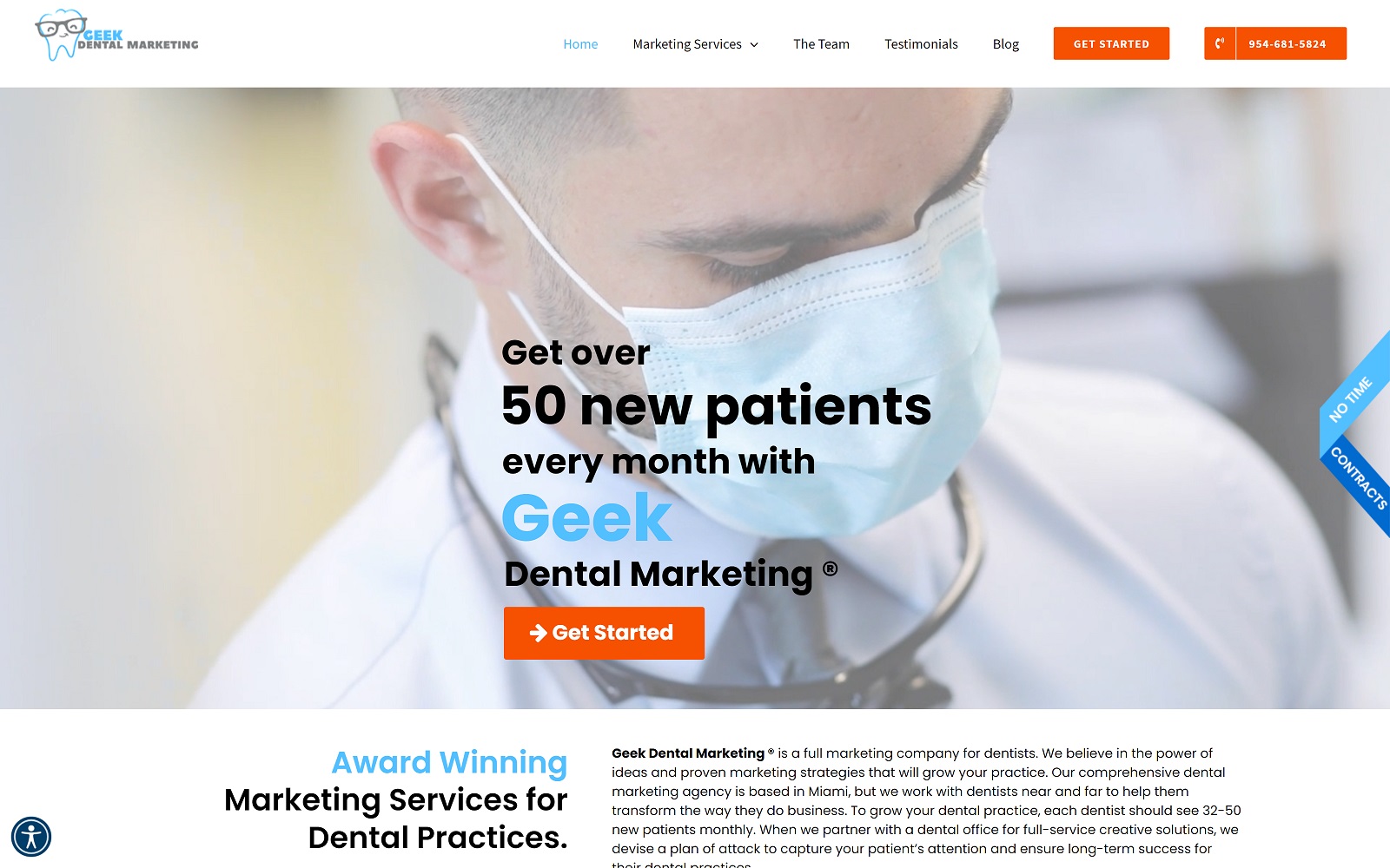 Geekdentalmarketing.com-Screenshot