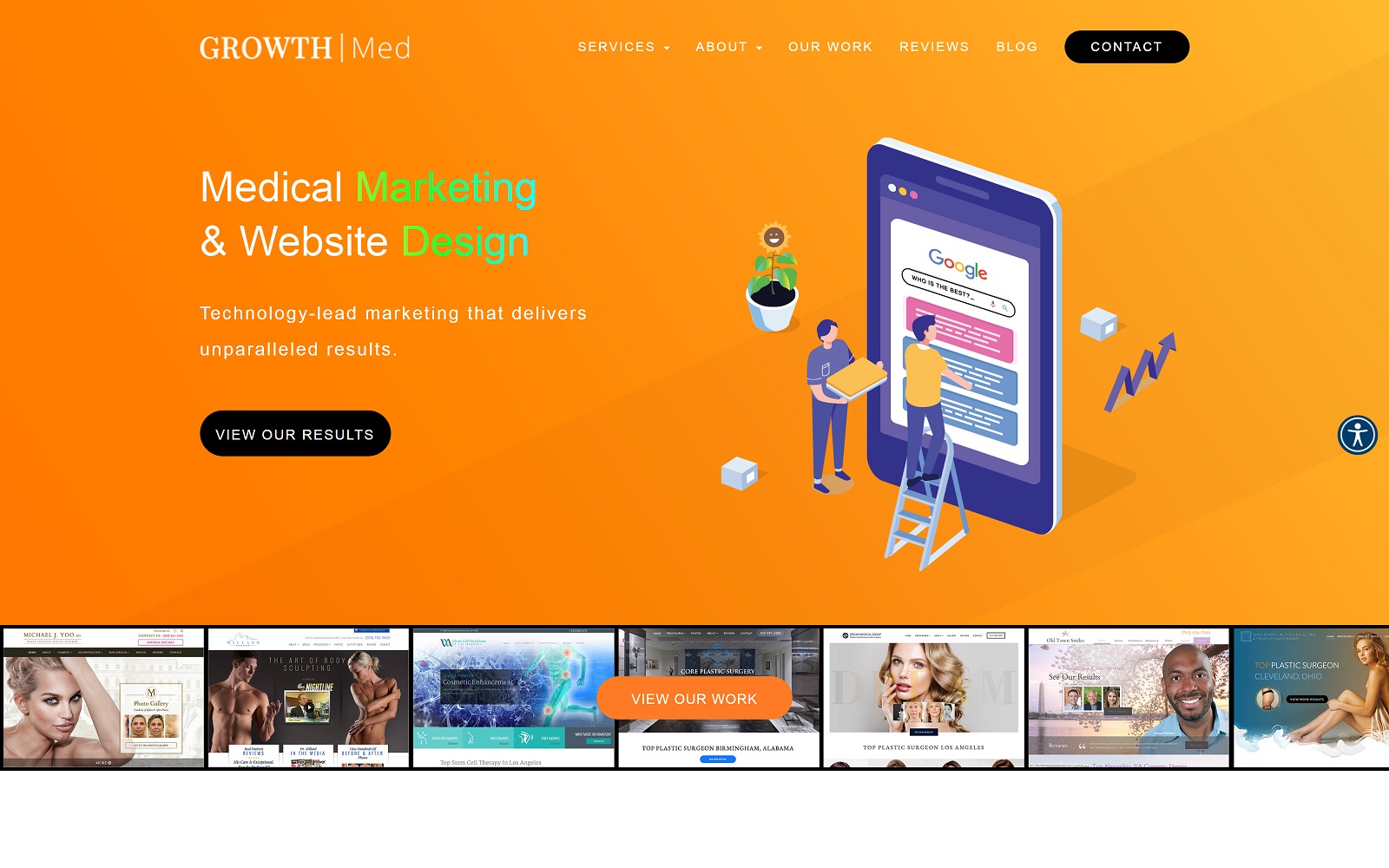 Growthmed.com Screenshot