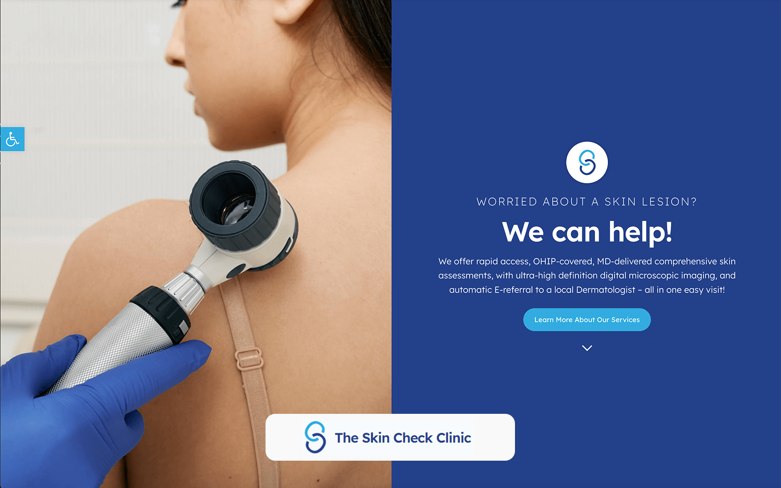 Skin Clinic Website Design