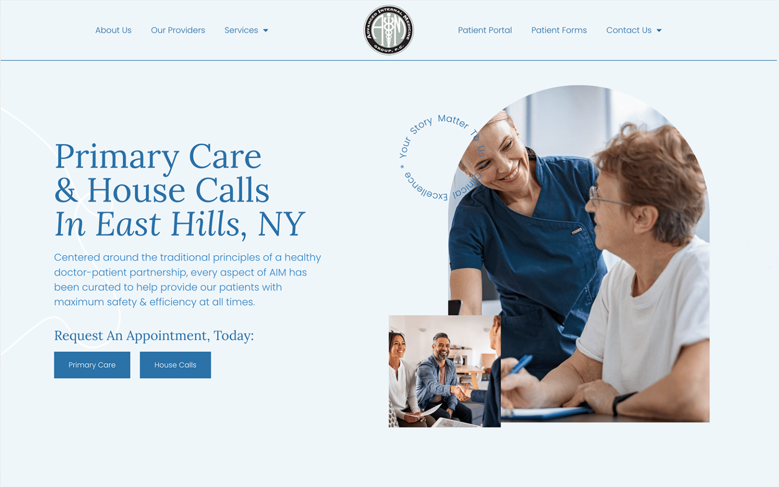 Baby Blue Website With Couples photo